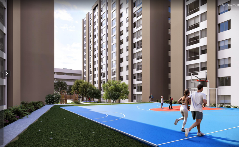 Apartamento de 2 alcobas en venta en Manantiales I, Armenia, 40 m² · foto 5 de 24