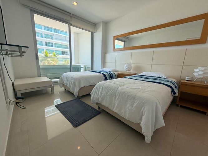 Apartamento de 2 alcobas en venta en La Boquilla, Cartagena, 119 m² · foto 14 de 24