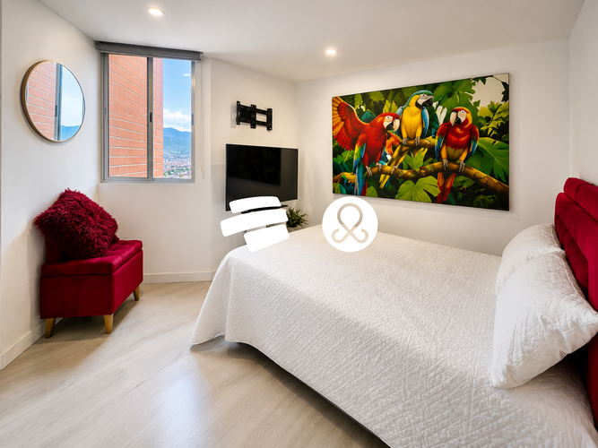 Apartamento de 2 alcobas en venta en Las Lomas, Medellín, 130 m² · foto 8 de 12