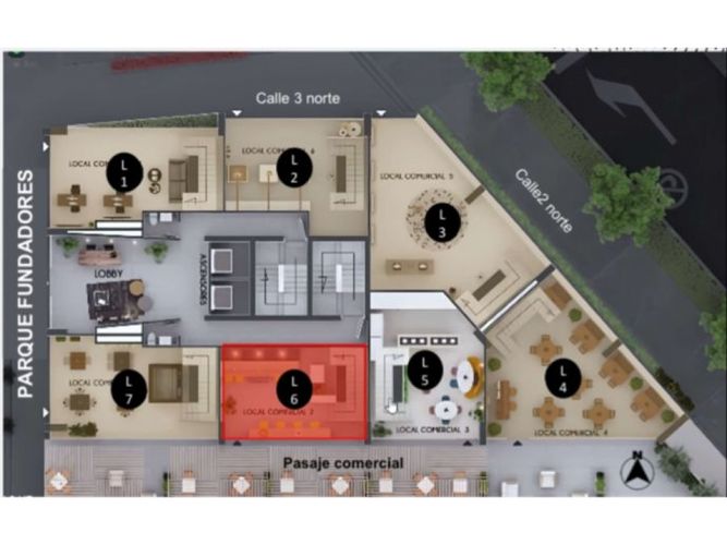 Local en venta en Sector Parque Valencia, Armenia, 80 m² · foto 10 de 11