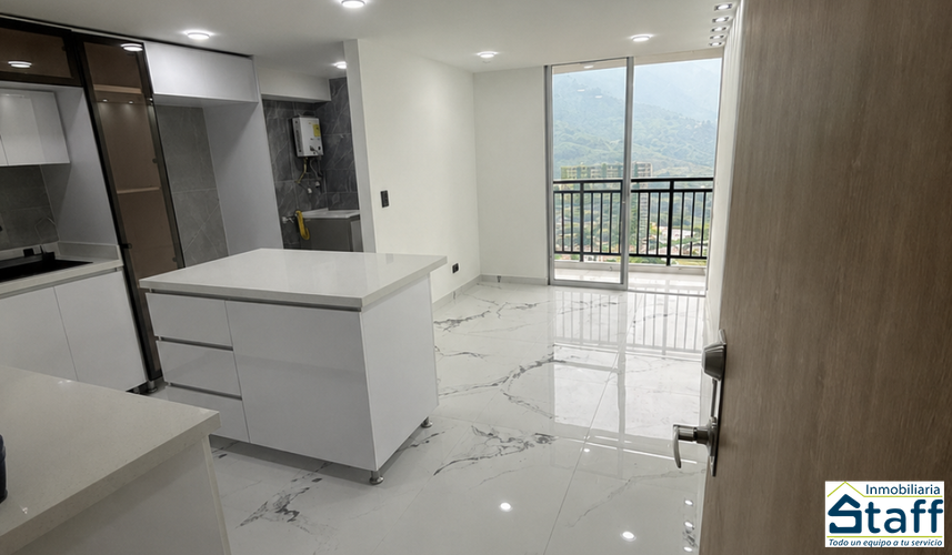 Apartamento en venta en Bucaros, Bello, 54 m² · foto 2 de 13