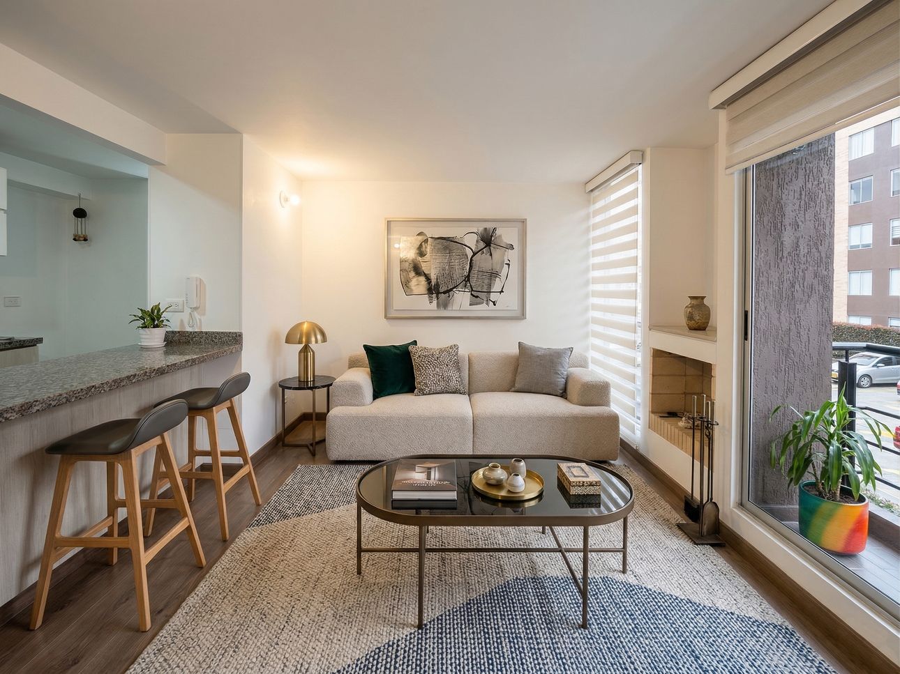 Apartamento en arriendo en Granjitas, Cajicá
