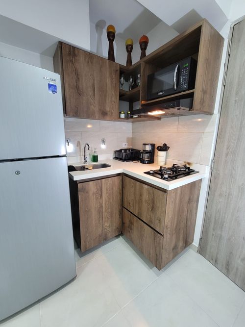Apartaestudio en venta en La Candelaria, Medellín, 23 m² · foto 4 de 10