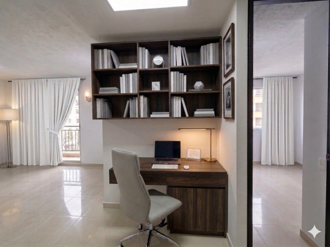 Apartamento de 2 alcobas en venta en Bochalema, Cali, 59 m² · foto 4 de 11