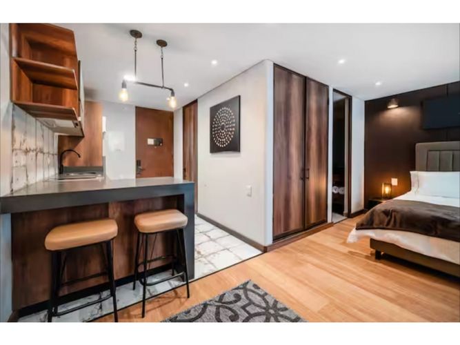 Apartaestudio en venta en Belen, Bogotá, 32 m² · foto 3 de 9