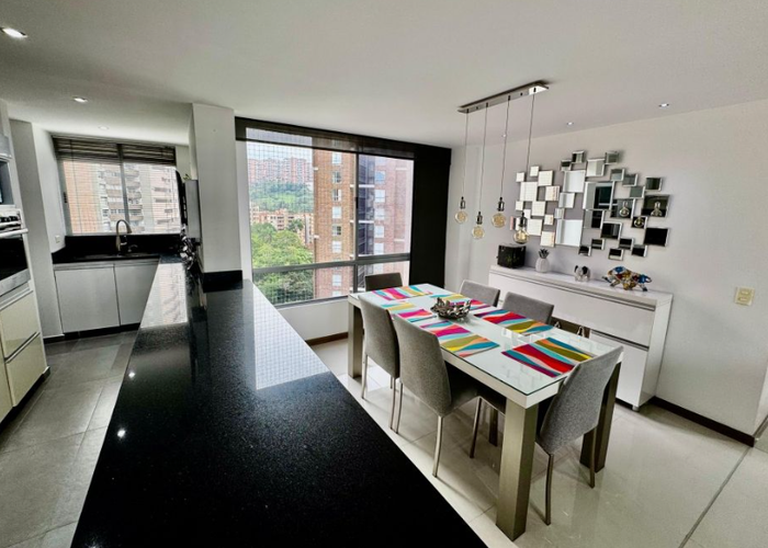 Apartamento de 3 alcobas en venta en Loma Del Chocho, Envigado, 120 m² · foto 9 de 24
