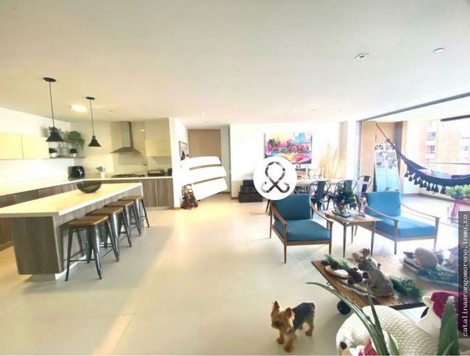 Apartamento de 4 alcobas en venta en Loma Del Esmeraldal, Envigado, 184 m² · foto 3 de 10