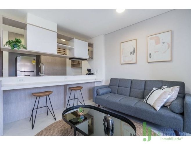 Apartamento de 1 alcoba en venta en Llano Grande, Rionegro, 58 m² · foto 2 de 6