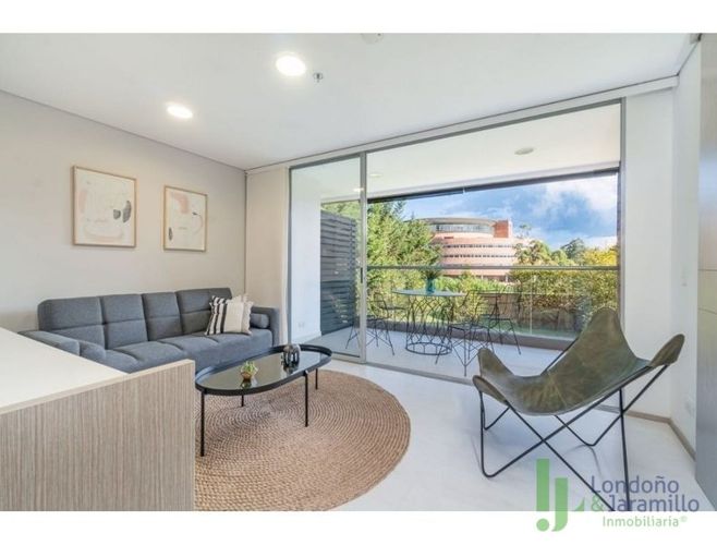 Apartamento de 1 alcoba en venta en Llano Grande, Rionegro, 58 m² · foto 4 de 6