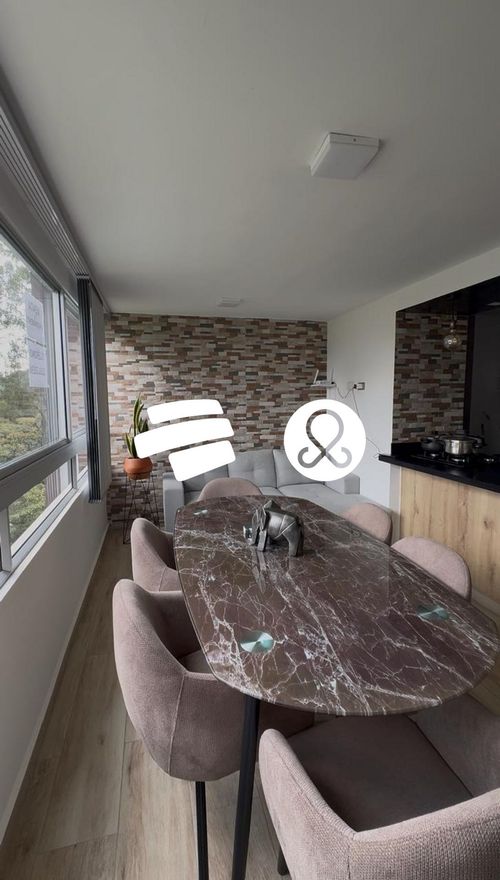 Apartamento de 2 alcobas en venta en El Rosal, Rionegro, 49 m² · foto 4 de 15
