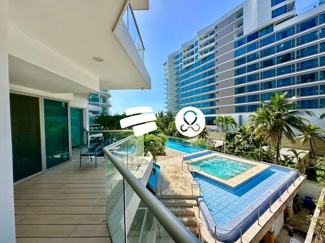 Apartamento de 2 alcobas en venta en La Boquilla, Cartagena, 131 m² · foto 9 de 13