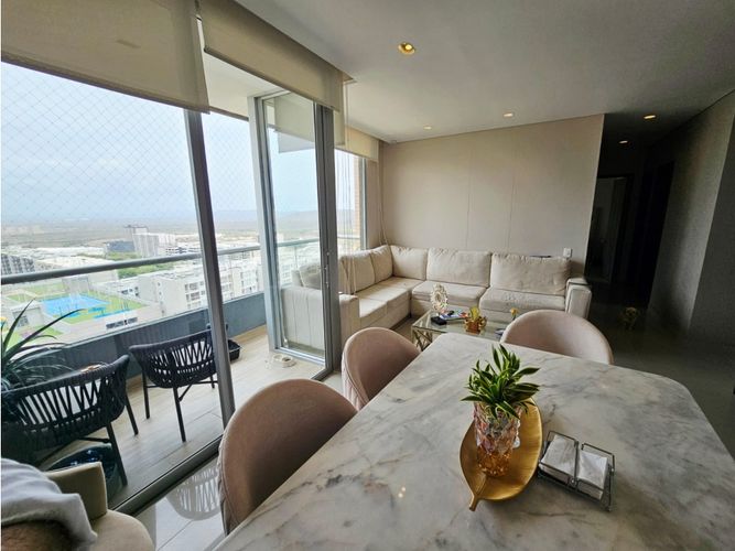 Apartamento de 3 alcobas en arriendo en Villa Santos, Barranquilla, 100 m² · foto 4 de 24