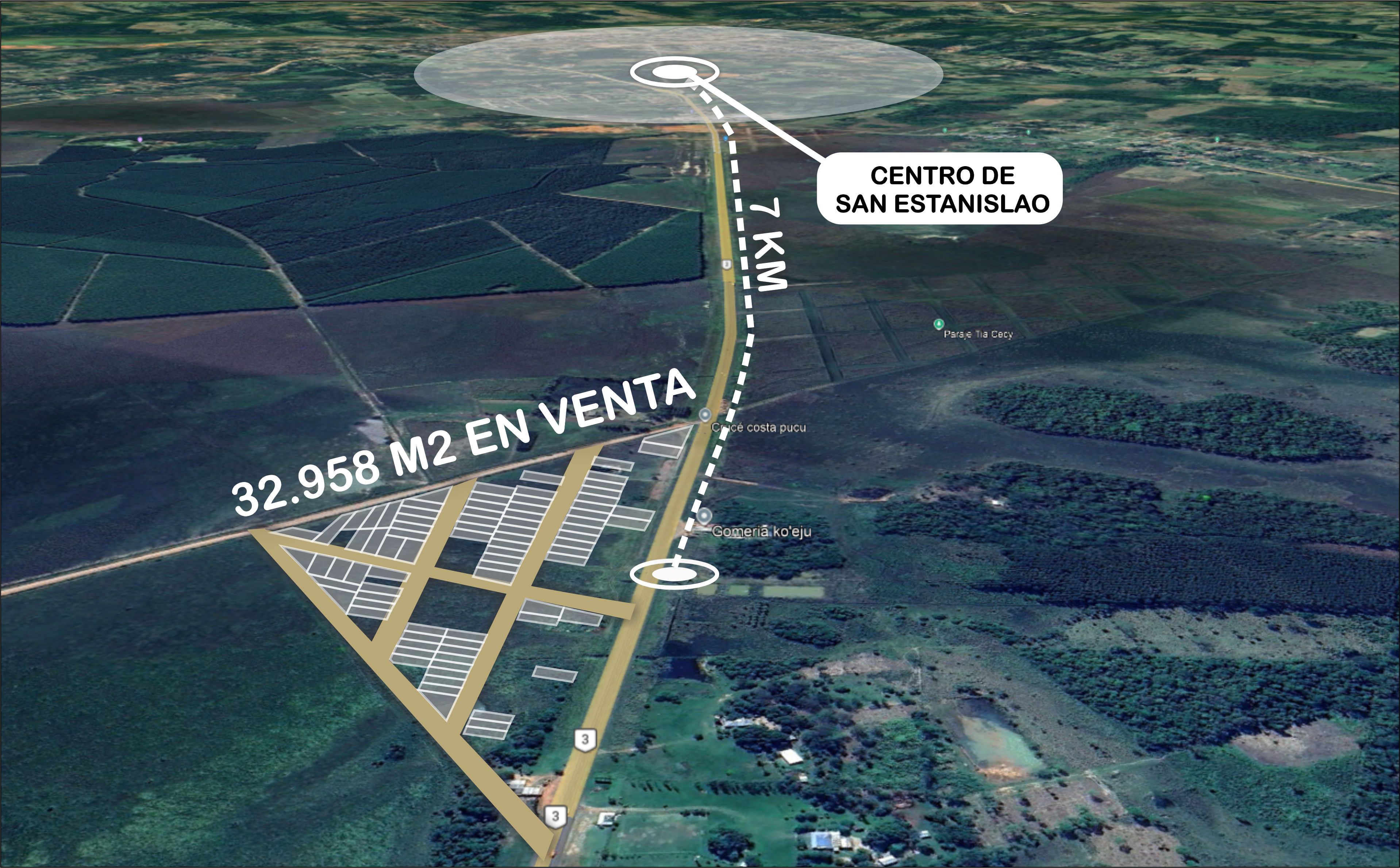 TERRENO DE 32.958 M2 FRACCIONADO EN 84 LOTES EN SAN ESTANISLAO EN VENTA — foto 3