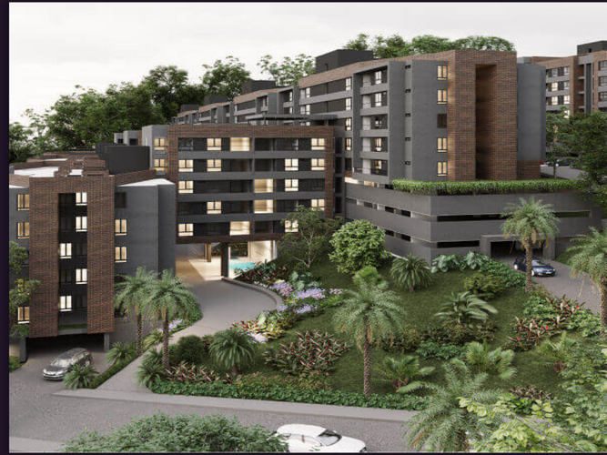 Apartamento de 1 alcoba en venta en La Ceja, 43 m² · foto 2 de 2