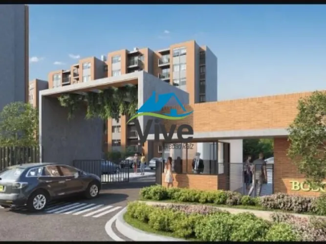 Apartamento de 3 alcobas en venta en Ceiba, Rionegro, 53 m² · foto 1 de 12