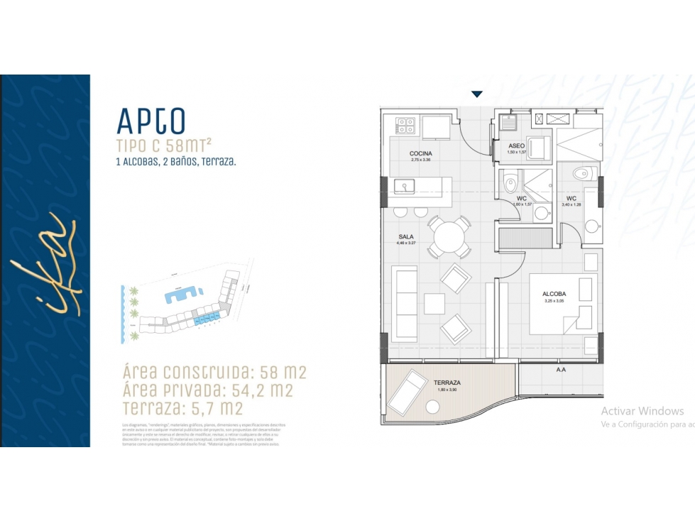 Apartamento en venta en Bello Horizonte, Santa Marta · foto 19 de 22