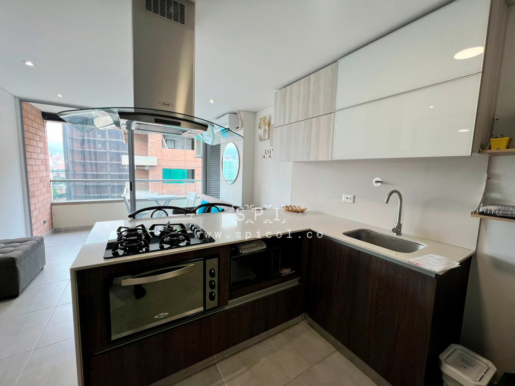 Apartaestudio en Arriendo en El Poblado, Medellín