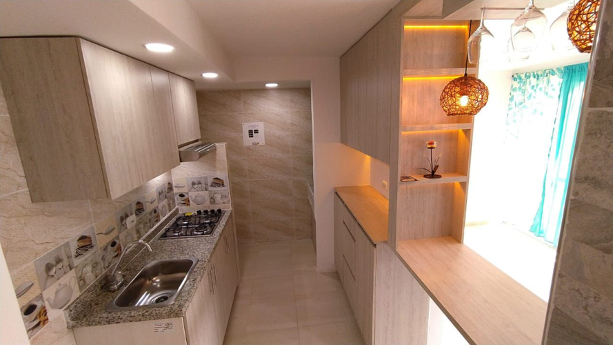 Apartamento de 2 alcobas en venta en Alfaguara, Jamundí, 58 m² · foto 9 de 10