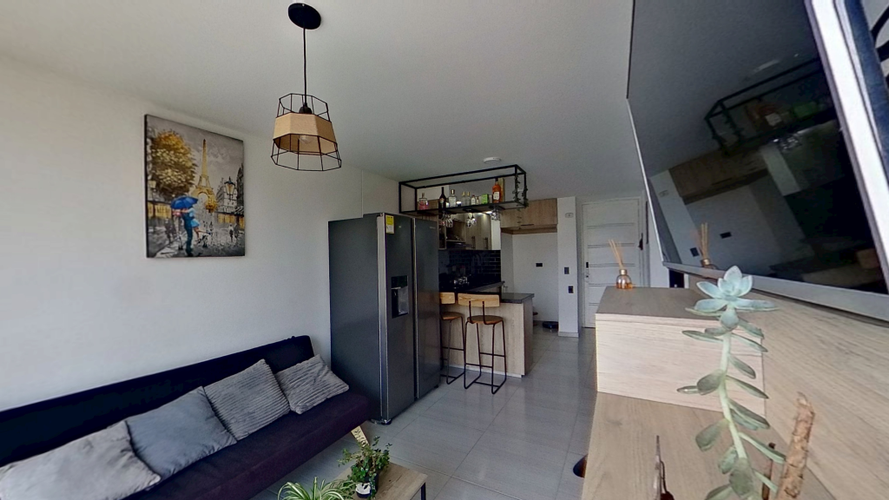 Apartamento de 2 alcobas en venta en Arroyohondo, Yumbo, 53 m² · foto 4 de 11