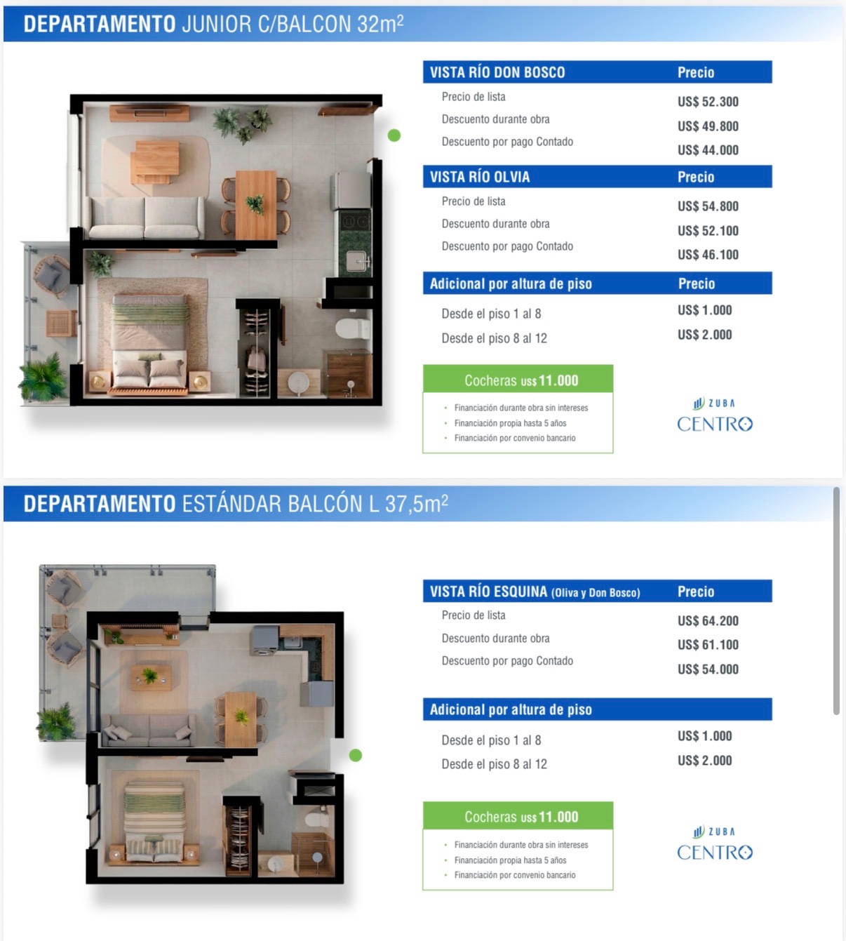 Vendo departamentos en pozo en el centro de Asunción a buen precio para vivienda o inversión. — foto 3