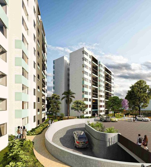 Apartamento de 2 alcobas en venta en Santa Ana, Palmira, 68 m² · foto 3 de 24