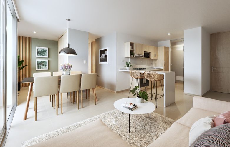 Apartamento de 2 alcobas en venta en Santa Ana, Palmira, 68 m² · foto 22 de 24