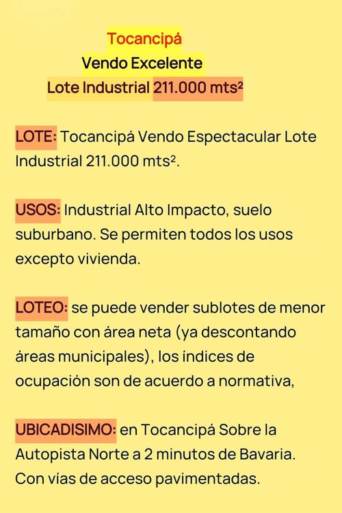 Lote en venta en Centro Tocancipá, Tocancipá · foto 6 de 6