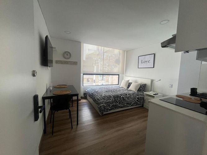 Apartaestudio en arriendo en Las Nieves, Bogotá, 19 m² · foto 3 de 24