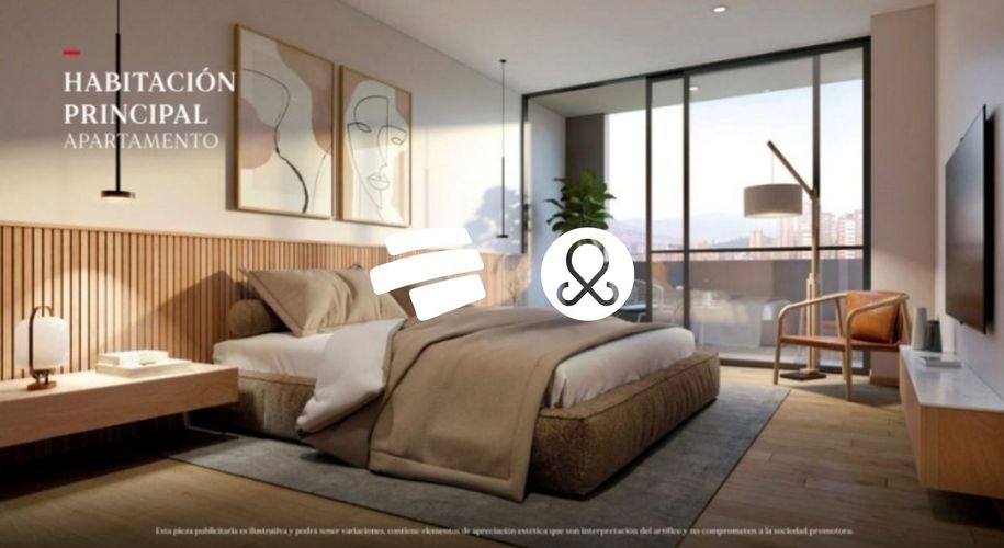 Apartamento de 2 alcobas en venta en El Poblado, Medellín, 123 m² · foto 5 de 8