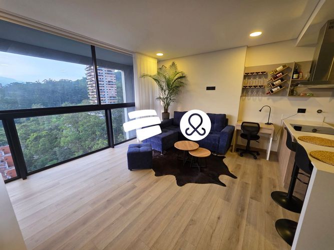 Apartamento de 1 alcoba en venta en El Poblado, Medellín, 48 m² · foto 7 de 12