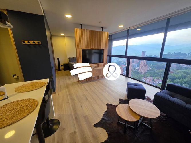 Apartamento de 1 alcoba en venta en El Poblado, Medellín, 48 m² · foto 8 de 12