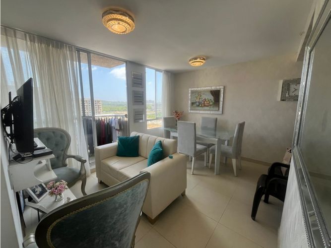 Apartamento de 3 alcobas en venta en Alameda Del Rio, Barranquilla, 51 m² · foto 4 de 17