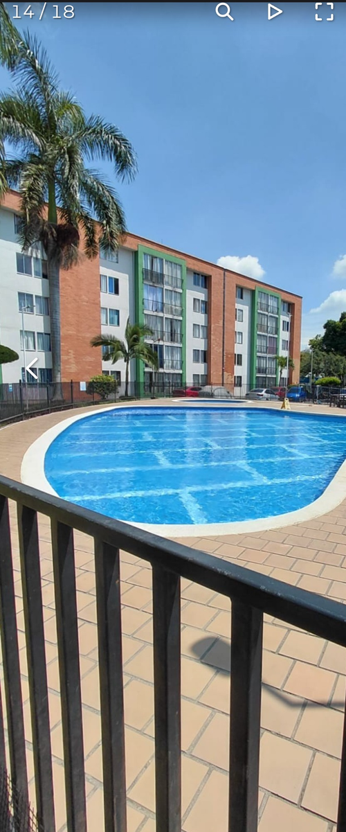 Apartamento de 3 alcobas en venta en Salomia, Cali, 58 m² · foto 5 de 19