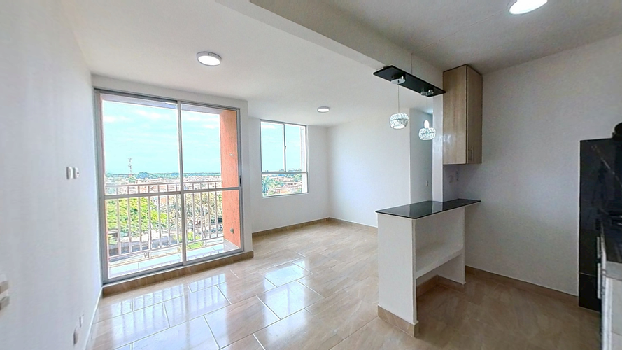 Apartamento de 3 alcobas en venta en Unicentro Palmira, Palmira, 60 m² · foto 4 de 18