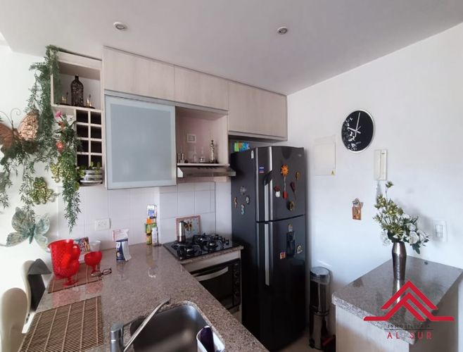 Apartaestudio en venta en Loma De Los Bernal, Medellín, 52 m² · foto 10 de 12
