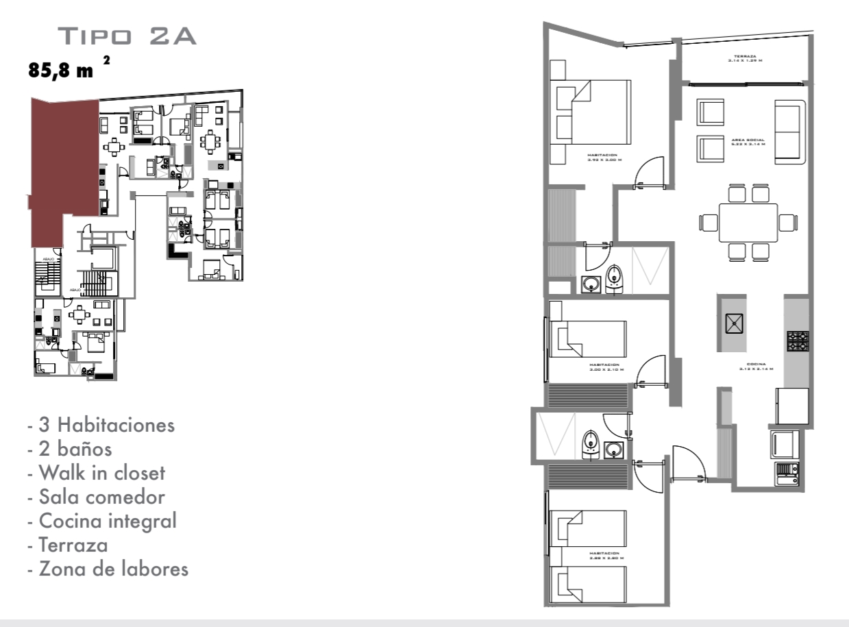 Apartamento en venta en San Pedro Alejandrino, Santa Marta · foto 3 de 20