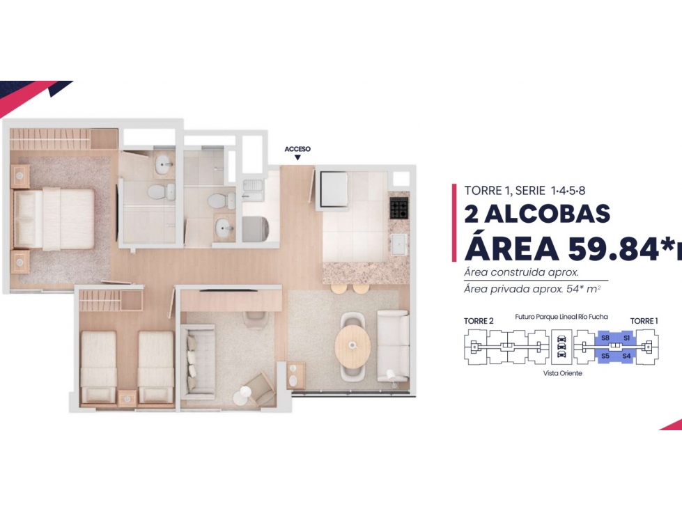 Apartamento en venta en Las Americas, Bogotá · foto 2 de 24