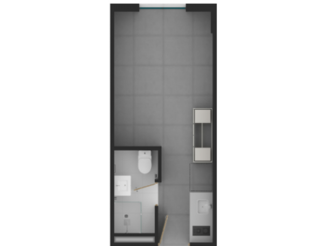 Apartaestudio en venta en Chapinero, Bogotá, 23 m² · foto 5 de 5