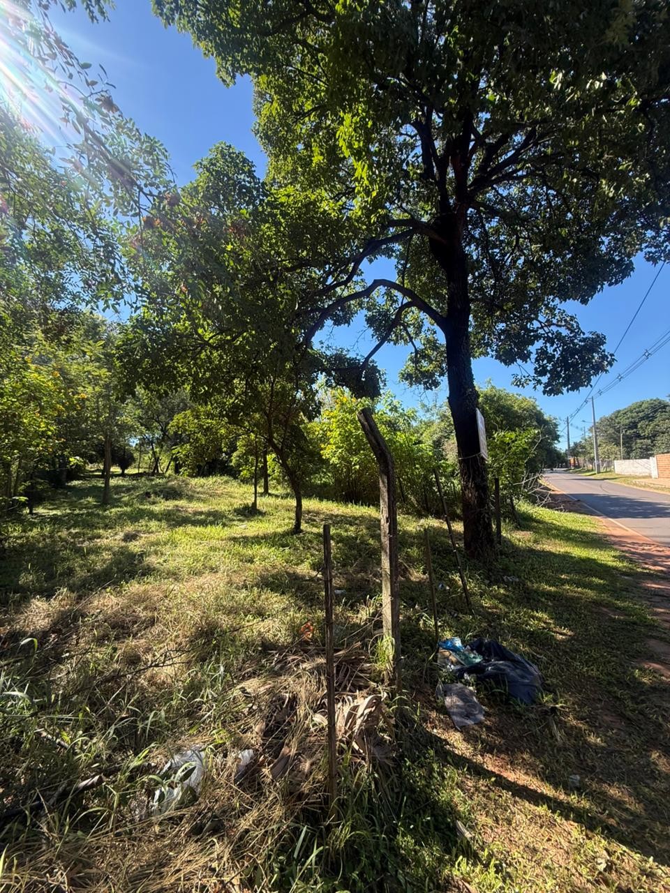 Excelente terreno de 1060 M2 sobre asfalto
