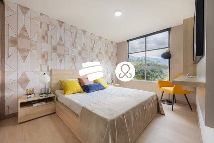 Apartamento de 2 alcobas en venta en Loma De La Doctora, Sabaneta, 61 m² · foto 2 de 8