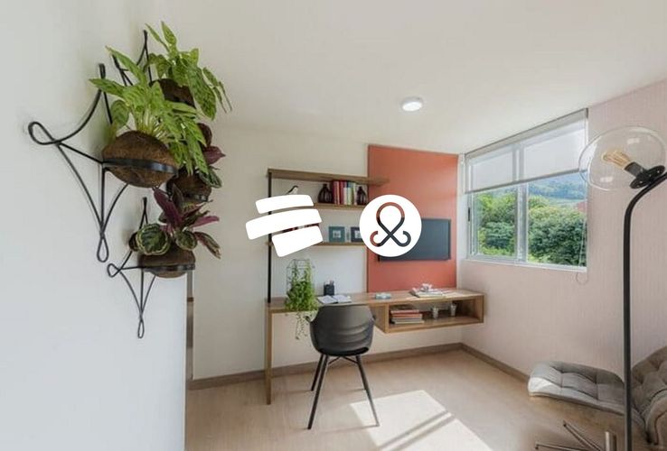 Apartamento de 2 alcobas en venta en Loma De La Doctora, Sabaneta, 61 m² · foto 3 de 8