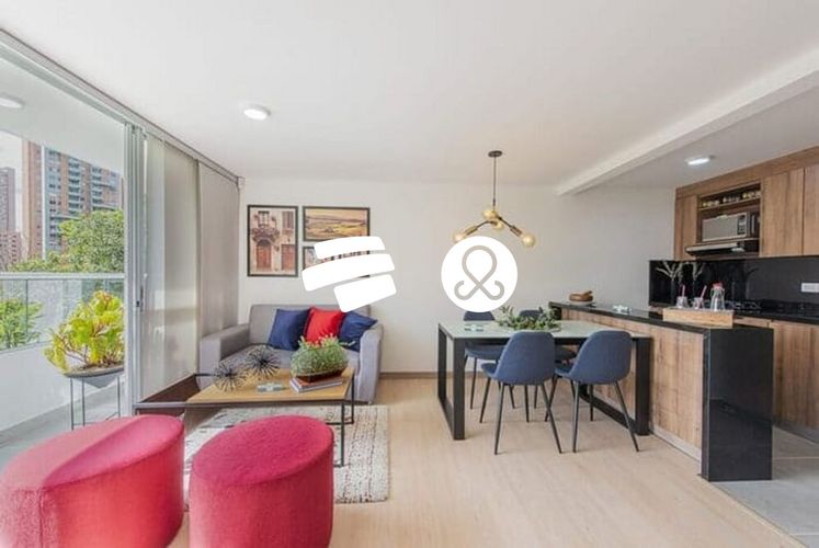 Apartamento de 2 alcobas en venta en Loma De La Doctora, Sabaneta, 61 m² · foto 4 de 8