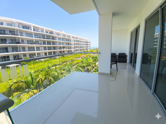 Apartamento de 2 alcobas en venta en Serena Del Mar, Cartagena, 115 m² · foto 2 de 24
