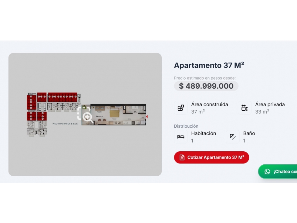 Apartamento en venta en Bello Horizonte, Santa Marta · foto 8 de 8