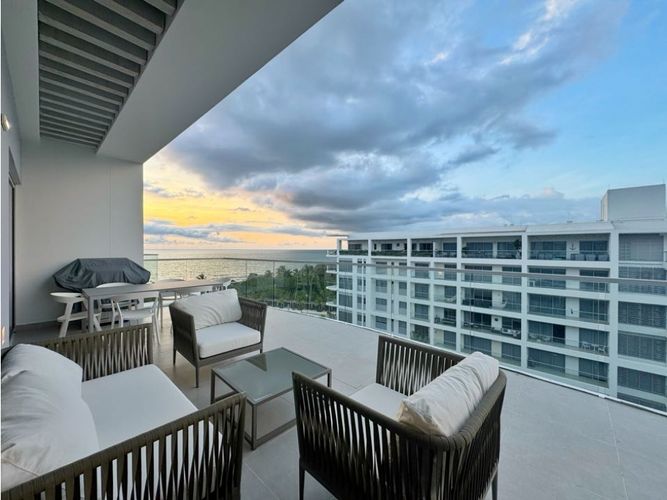 Apartamento de 3 alcobas en venta en Serena Del Mar, Cartagena, 272 m² · foto 2 de 19