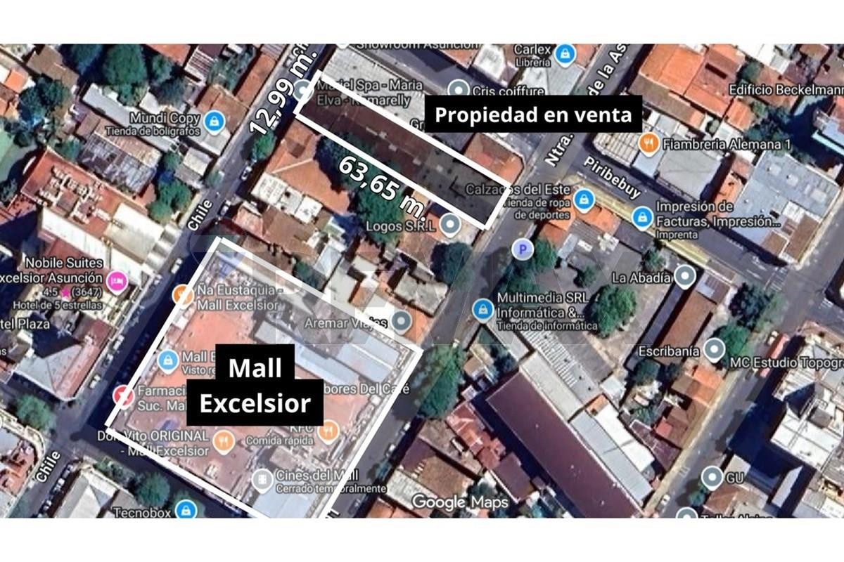 Edificio, Terreno o Depósito 826m2 Centro Asunción — foto 3