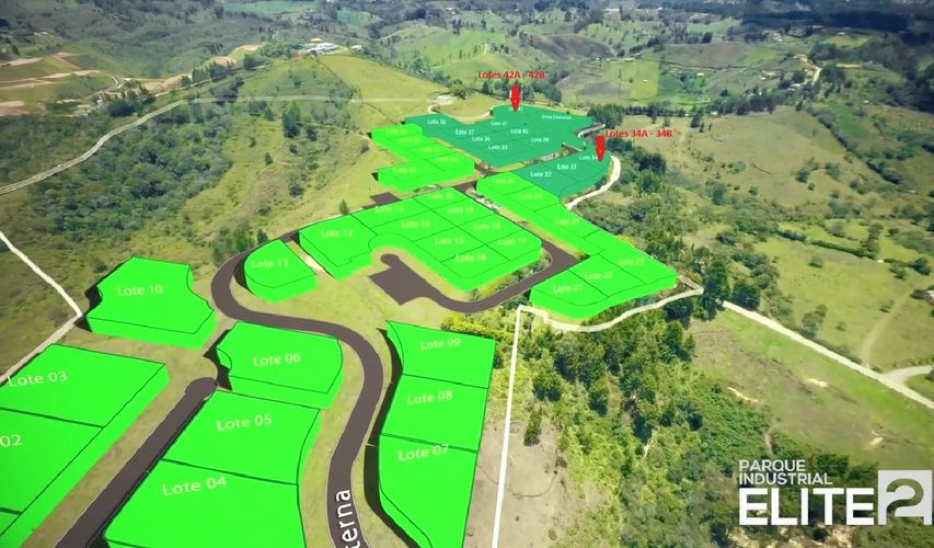 Lote en venta en San Jose, Guarne, 1200 m² · foto 2 de 3