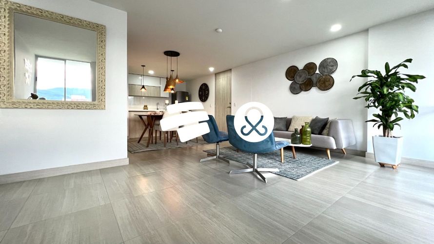 Apartamento de 2 alcobas en venta en Entreamigos, Sabaneta, 81 m² · foto 2 de 11