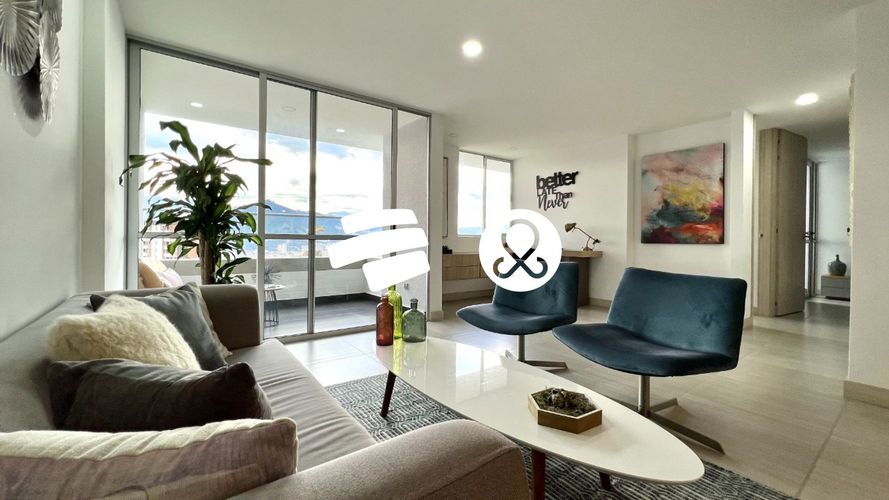 Apartamento de 2 alcobas en venta en Entreamigos, Sabaneta, 81 m² · foto 7 de 11