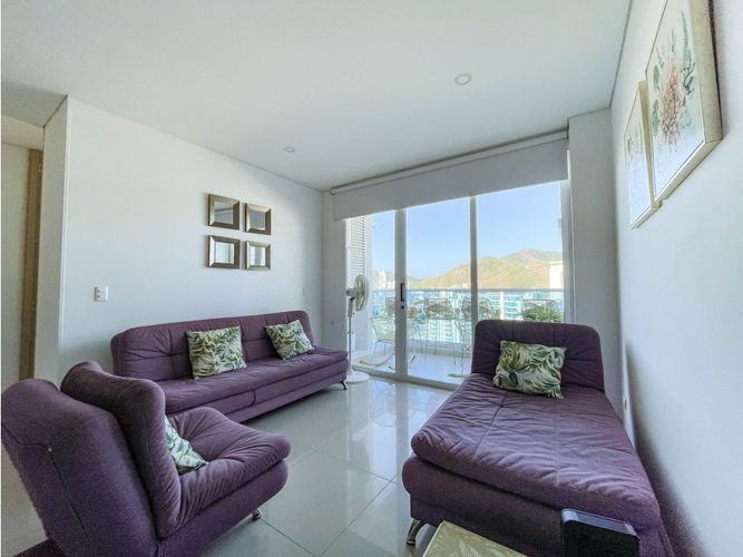 Apartamento de 2 alcobas en venta en Rodadero, Santa Marta, 87 m² · foto 5 de 20